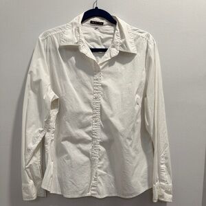 Traditional White Button Shirt by GAP